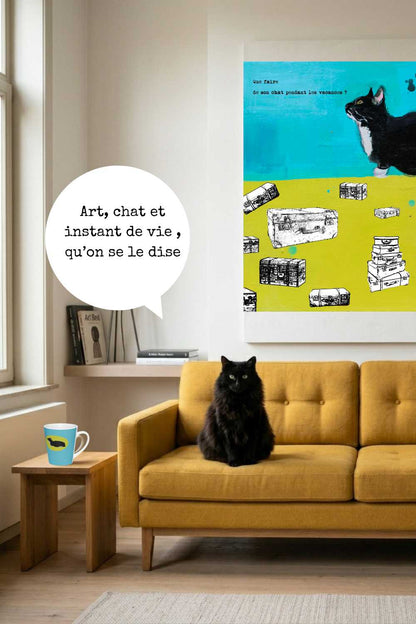 Le secret des vacances réussies avec un chat
